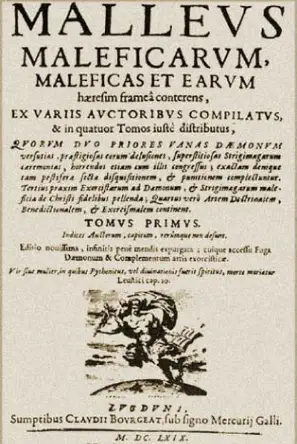 image du livre Malleus Maleficarum